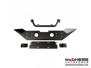 Jeep Wrangler JL Spartan Bumper High Clearance Ends w/Overrider - Front Jeep Wrangler JL Spartan Bumper High Clearance Ends w/Overrider - Front
